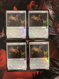 MTG 野心的な農場労働者 英語　foil 4枚のサムネイル