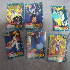 ドラゴンボールGT トレーディングカード 6枚セット - メルカリ