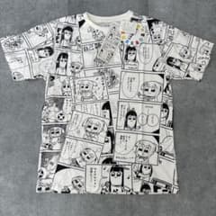 ポプテピピック　キャラクター　Tシャツ Mサイズ ホワイトのサムネイル