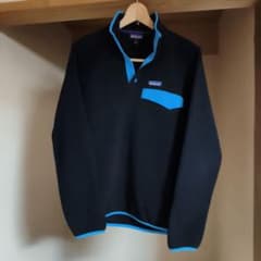 Patagoniaシンチラスナップt S ブラック×ターコイズ 田中シェン 