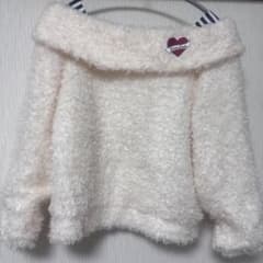 JENNI love オフショルダーニット 150のサムネイル