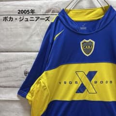 新品 ボカ・ジュニアーズ 2005年 100周年記念 ユニフォーム タグ付き 新品 ボカ・ジュニアーズ 2005年 100周年記念 ユニフォーム タグ