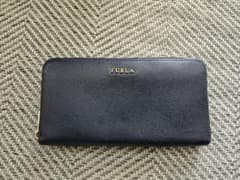 FURLA ネイビー レザー 長財布のサムネイル