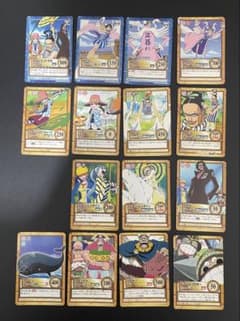 ワンピース カードダス まとめ売り 計15枚 - メルカリ