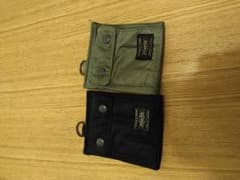 専用！ポータータンカー財布　黒のサムネイル