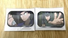 忍たま キャラバッジコレクションB スクエア缶バッジ 潮江文次郎 食