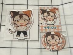 メダリスト ミケ 三家田涼佳 幼稚園 クレープ チェキカード 缶バッジ ポスカ グッズ-カード】TVアニメ『メダリスト』 れとぽぷ 第3弾 インスタント