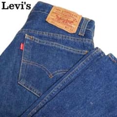 希少【90s】Levi's 501xx USA製 濃紺 赤文字 リジッド W38 バ*ル様 希少90sLevi\u0027s 501xx USA製 赤文字濃紺W31BIGE パンツ