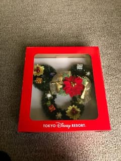 まゆげ様専用【新品未使用箱あり】TDR購入クリスマスリースのサムネイル