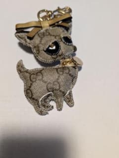 GUCCI GGスプリーム ドッグ キーホルダー チャーム - メルカリ