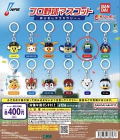 プロ野球マスコット　めじるしアクセサリーのサムネイル