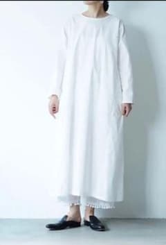 yoli simple onepiece シンプル ワンピース ホワイト 白 - メルカリ