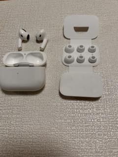 AirPods pro本体 第一世代 ホワイト イヤーチップ付きのサムネイル