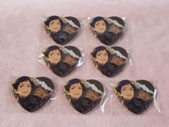 あんスタ 伏見弓弦 ハート缶バッジ - メルカリ