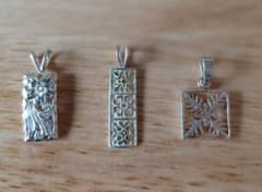 Hawaiian Jewelry Pendant Top 3-Piece Set