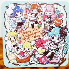 初音ミクシリーズプレミアムバレンタインお菓子缶　缶のみのサムネイル