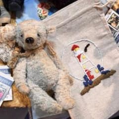 クリームベア テディベア くま アーティストベア 海外作家