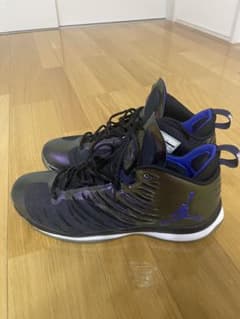 ジョーダンJordan ブラック/パープル ハイカット　バッシュ　スーパーフライのサムネイル