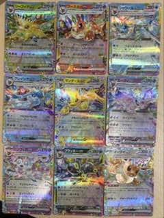 ポケモンカード ブイズ RR 129枚 ポケモンカード テラスタルフェスex ブイズ RR（9種、9枚）まとめ売り