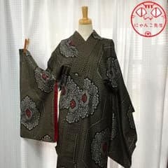 アンティーク 大島紬 着物のサムネイル