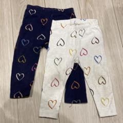 GAP ハート　レギンス　12-18m 2枚セットのサムネイル