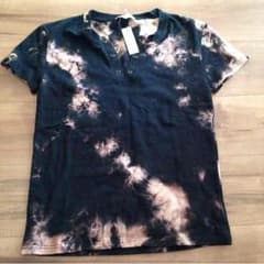 ムラ柄 黒 ペイント Tシャツ シャツ メンズのサムネイル