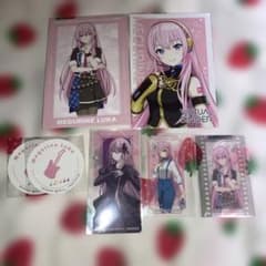 プロセカ 巡音ルカ ポストカード プロフィールカード クリアしおり