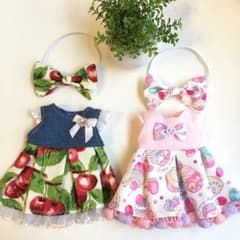 ひなも様専用♡メルちゃんお洋服♡さくらんぼ♡のサムネイル