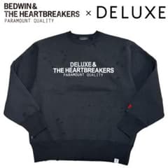 完売品 美品□BEDWIN x DELUXE□ヘヴィー スウェット ダメージ加工