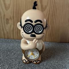 マ*ビ様 加藤茶 フィギュア型 目覚まし時計のサムネイル