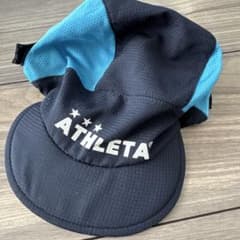 ATHLETA スポーツキャップ 黒・青のサムネイル