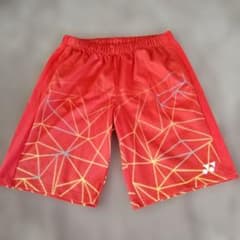 YONEX ハーフパンツ 赤 幾何学模様 サイズO XL 廃盤商品 レア - メルカリ