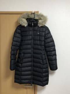美品 TOMMY JEANSロングダウンコート Aラインのサムネイル