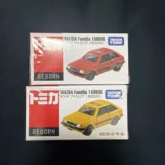 トミカ REBORN マツダ ファミリア 1500XG 2種セット未開封のサムネイル