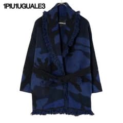 新品】1PIU1UGUALE3 カモ柄 カシミヤ混ガウン 4 定価13万 - メルカリ