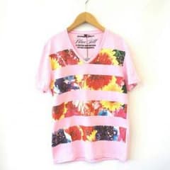 2014夏、花柄ボーダーTシャツのサムネイル