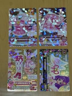 アイカツ！ エンジェリーシュガー プレミアムレア 4枚セットのサムネイル