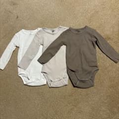 H&M ベビー ロンパース3枚セットのサムネイル