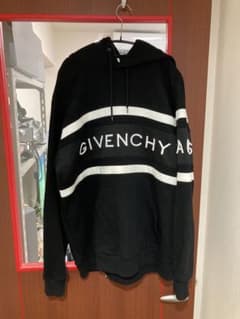 B*L様 GIVENCHY フード付きパーカー L ブラック - メルカリ