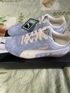 PUMA Speedcat Faded 水色 スエード スニーカーのサムネイル