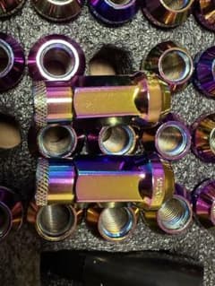 スチール製 ホイールナット M12 x P1.5 高さ48mm 20個セットのサムネイル