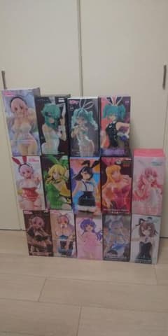 BiCute Bunnies figure 토끼 걸 정리 판매 14 개 세트