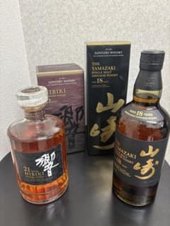 響 Hibiki 21年 & 山﨑 Yamazaki 18年 セット 新品 - メルカリ