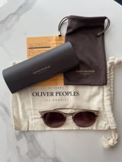 OLIVER PEOPLES オリバーピープルズ サングラス ピンクベージュのサムネイル