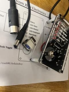 Arduinoboy ps/2アダプタ　lsdj nanoloop mgbのサムネイル