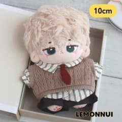 10cm 着せ替え ぬいぐるみ服 制服 萌え ぬい活 推しぬい-B2611