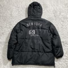 ショーンジョンダウン極美品希少b-boy 極美品 ショーンジョン 中綿 ダウンジャケット 2XL ブラック NY B系