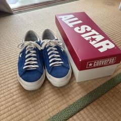 最終 Converse ONE STAR J 50th コンバース ブルーのサムネイル
