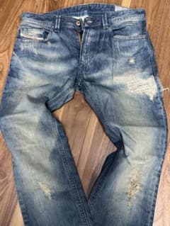 入手困難 DIESEL THAVAR 00s アーカイブ クラッシュデニムY2K - メルカリ
