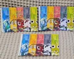 케로로 군조 스티커 3장 세트(1장 상처 있음)